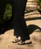 GABBI PEARL SANDALS BLACK PEARLS(BLACK PEARLS,5)
