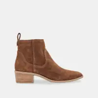 ABLE BOOTIES DK BROWN SUEDE