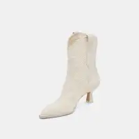 ANGEL PEARL BOOTIES VANILLA PEARLS(VANILLA PEARLS,5)