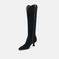 ARIANA BOOTS ONYX SUEDE(ONYX SUEDE,5)