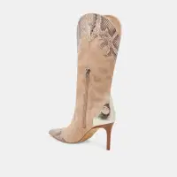 KASEDY BOOTS TAUPE MULTI SUEDE(TAUPE MULTI SUEDE,5)