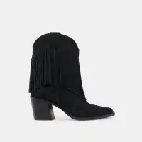 KAYLIE BOOTS BLACK NUBUCK
