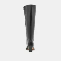RAJ WIDE CALF BOOTS BLACK LEATHER(BLACK LEATHER,6WC)