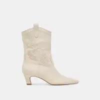 TAVLA BOOTS OFF WHITE LEATHER