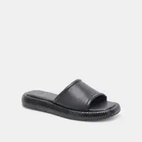 AISHA SANDALS BLACK LEATHER(BLACK LEATHER,5)