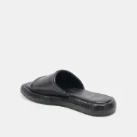 AISHA SANDALS BLACK LEATHER(BLACK LEATHER,5)