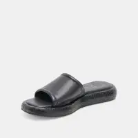 AISHA SANDALS BLACK LEATHER(BLACK LEATHER,5)
