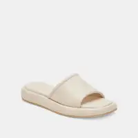 AISHA SANDALS IVORY LEATHER(IVORY LEATHER,5)