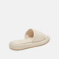 AISHA SANDALS IVORY LEATHER(IVORY LEATHER,5)