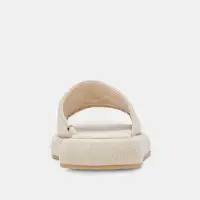 AISHA SANDALS IVORY LEATHER(IVORY LEATHER,5)