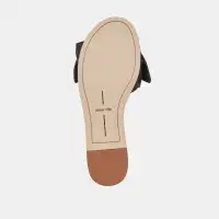 DARSEY SANDALS ONYX SATIN(ONYX SATIN,5)