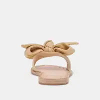 DARSEY SANDALS LT NATURAL RAFFIA(LT NATURAL RAFFIA,5)