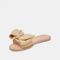 DARSEY SANDALS LT NATURAL RAFFIA(LT NATURAL RAFFIA,5)