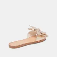 DARSEY SANDALS PLATINUM SATIN(PLATINUM SATIN,5)