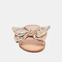 DARSEY SANDALS PLATINUM SATIN(PLATINUM SATIN,5)