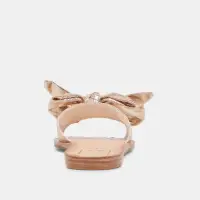DARSEY SANDALS PLATINUM SATIN(PLATINUM SATIN,5)
