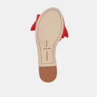 DARSEY SANDALS RED SATIN(RED SATIN,5)