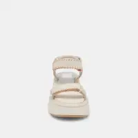 DEBRA SANDALS IVORY SUEDE(IVORY SUEDE,5)