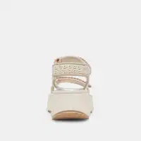 DEBRA SANDALS IVORY SUEDE(IVORY SUEDE,5)
