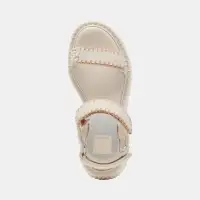 DEBRA SANDALS IVORY SUEDE(IVORY SUEDE,5)