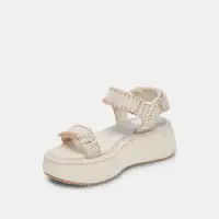 DEBRA SANDALS IVORY SUEDE(IVORY SUEDE,5)