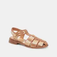 HOLIS SANDALS TAN MULTI RAFFIA(TAN MULTI RAFFIA,5)