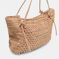 RAVELLO TOTE NATURAL RAFFIA(NATURAL RAFFIA,ONESZ)
