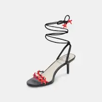 AMELIE HEELS BLACK MULTI STELLA(BLACK MULTI STELLA,5)