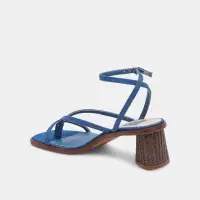 BANITA SANDALS BLUE DENIM(BLUE DENIM,5)