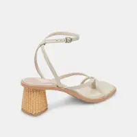 BANITA WIDE SANDALS IVORY LEATHER(IVORY LEATHER,6W)
