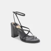 BARLY HEELS BLACK LEATHER(BLACK LEATHER,5)