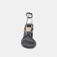 BARLY HEELS BLACK LEATHER(BLACK LEATHER,5)