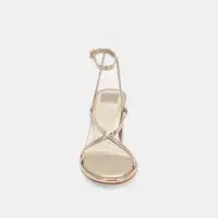 BARLY HEELS LIGHT GOLD METALLIC LEATHER(LIGHT GOLD METALLIC LEATHER,5)