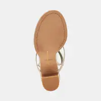 BARLY HEELS LIGHT GOLD METALLIC LEATHER(LIGHT GOLD METALLIC LEATHER,5)