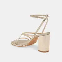 BARLY HEELS LIGHT GOLD METALLIC LEATHER(LIGHT GOLD METALLIC LEATHER,5)