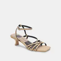 BEV BRAID WIDE HEELS BLACK NATURAL JUTE(BLACK NATURAL JUTE,6W)
