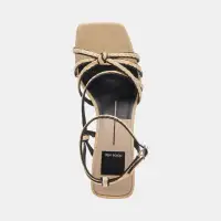 BEV BRAID HEELS BLACK NATURAL JUTE(BLACK NATURAL JUTE,5)