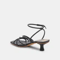 BEV HEELS BLACK LEATHER(BLACK LEATHER,5)