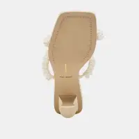 BONI PEARL HEELS VANILLA STELLA(VANILLA STELLA,5)