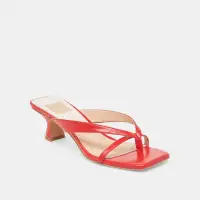 BREVEL WIDE HEELS CHILI LEATHER(CHILI LEATHER,6W)