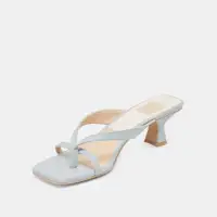 BREVEL WIDE HEELS LIGHT BLUE LEATHER(LIGHT BLUE LEATHER,6W)