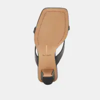 BREVEL WIDE HEELS ONYX LEATHER(ONYX LEATHER,6W)