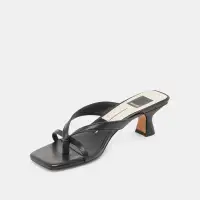 BREVEL HEELS ONYX LEATHER(ONYX LEATHER,5)