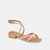 BRINN SANDALS LT NATURAL RAFFIA(LT NATURAL RAFFIA,5)