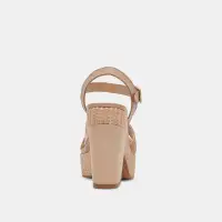 CALE HEELS LT NATURAL RAFFIA(LT NATURAL RAFFIA,5)