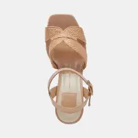 CALE HEELS LT NATURAL RAFFIA(LT NATURAL RAFFIA,5)