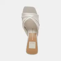 CARLAN HEELS OFF WHITE SILK(OFF WHITE SILK,5)