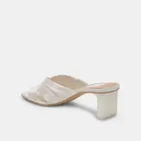 CARLAN HEELS OFF WHITE SILK(OFF WHITE SILK,5)