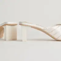 CARLAN HEELS OFF WHITE SILK(OFF WHITE SILK,5)