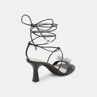 DAIZY HEELS BLACK STELLA(BLACK STELLA,5)